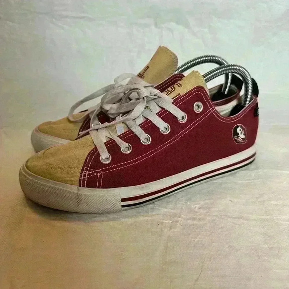 Skicks Florida State Seminoles Low Top Shoes, Size Mens 7 Women 9 Sneakers - Picture 2 of 7
